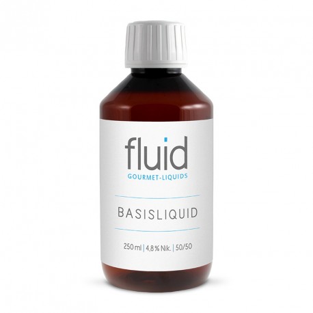 fluid Base 150 ml, 48 mg/ml, VPG 50-50 - Fluid Gourmet Liquid